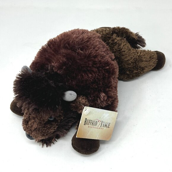 Rare ~ Buffalo Trace Distillery Bison Plush by Aurora Promotional - Picture 1 of 7
